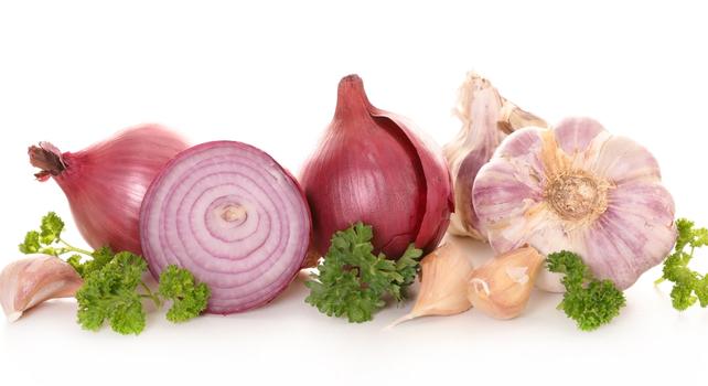 cipolle e aglio