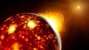 Gli scienziati rivelano le origini di un gigantesco oggetto che si è schiantato contro la Terra