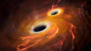I campi magnetici potrebbero spiegare la fusione di buchi neri 'impossibili'