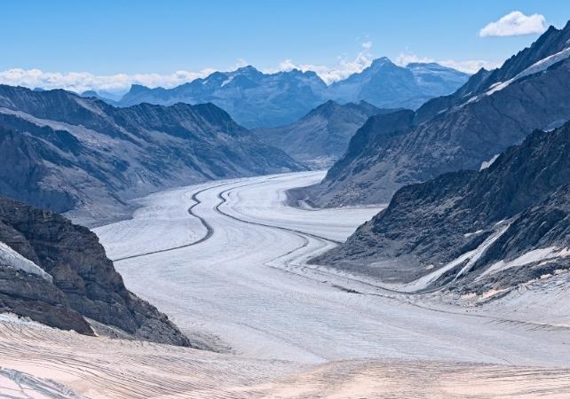ghiacciaio Aletsch in Svizzera