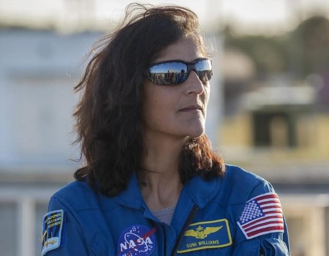 suni williams nel 2018
