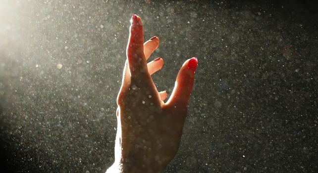 polvere nell'aria