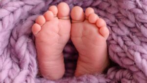 piedi di neonato