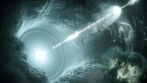 La particella fantasma più energetica mai vista potrebbe provenire dai getti di buchi neri