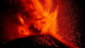 eruzione dell'Etna