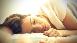 donna che dorme