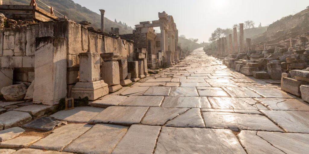Come facevano i Romani a fare strade così dritte?