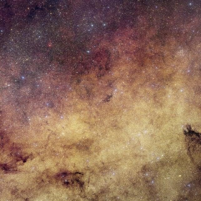 Il cuore della Via Lattea brilla come un diamante in nuove foto da record
