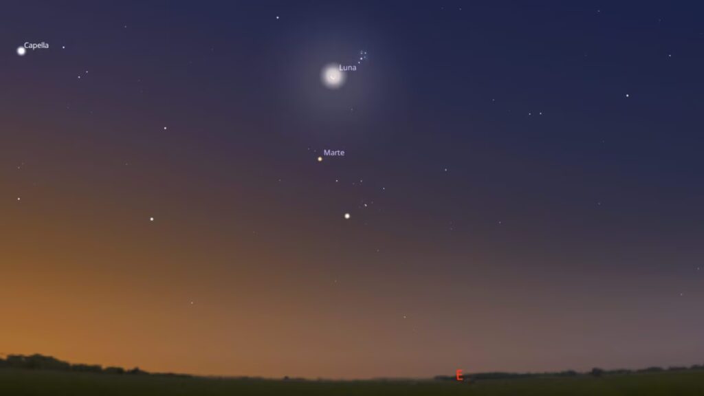 Luna, Marte e Pleiadi: poche ore allo spettacolo celeste