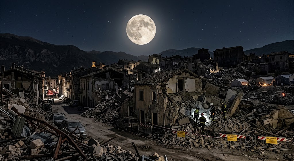 Il Sole e la Luna possono innescare terremoti, e gli scienziati potrebbero finalmente sapere come