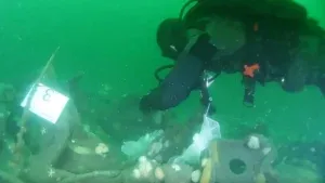 Un relitto di un sottomarino della Prima Guerra Mondiale sta perdendo esplosivo nel Mare del Nord