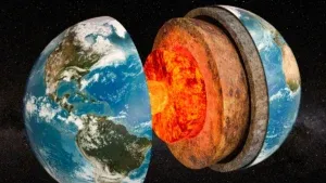 Una gigantesca riserva idrica invisibile è stata scoperta confini del nucleo terrestre
