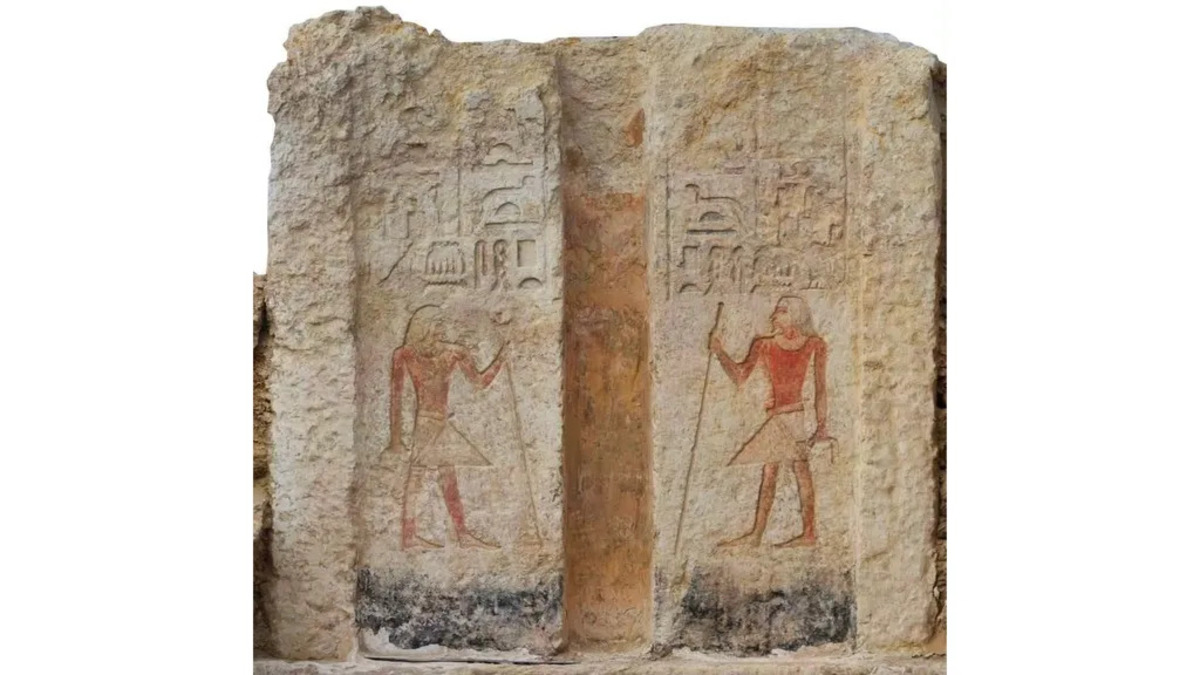 Saqqara: riportata alla luce antica tomba di un alto funzionario reale