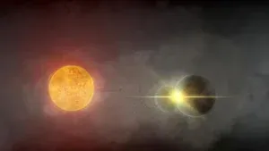 Gli astronomi hanno osservato due pianeti scontrarsi a 11.000 anni luce di distanza