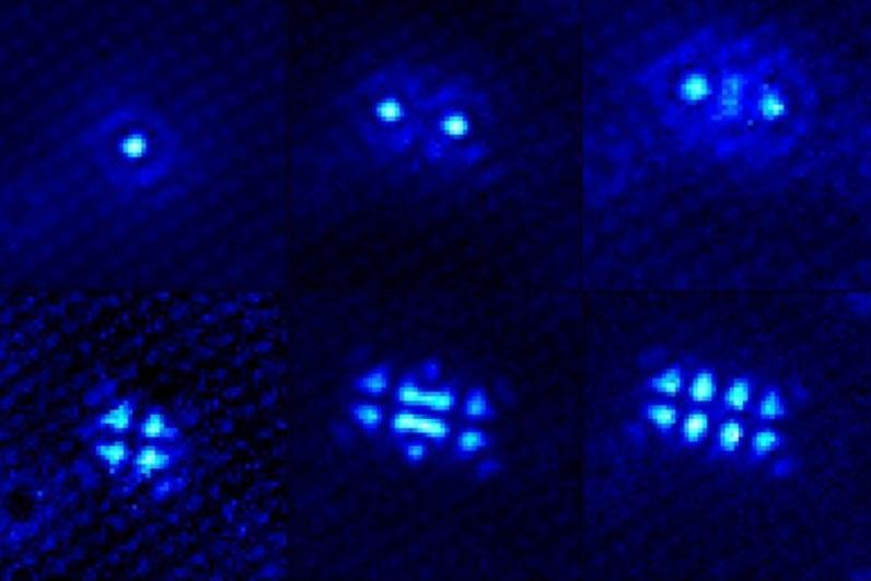 Immagini spettroscopiche del metallo 2D Pd5AlI2