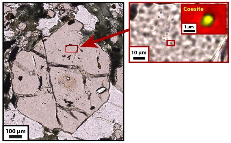 None Una misteriosa roccia si è riscaldata, poi si è raffreddata relativamente mentre sprofondava sempre più in profondità nella Terra