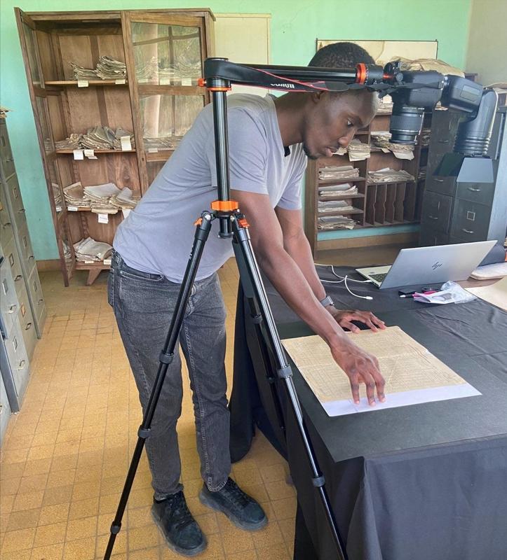 None Un archivio manoscritto rivela la portata del riscaldamento in Congo