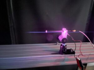 Antenna a fascio di plasma laser