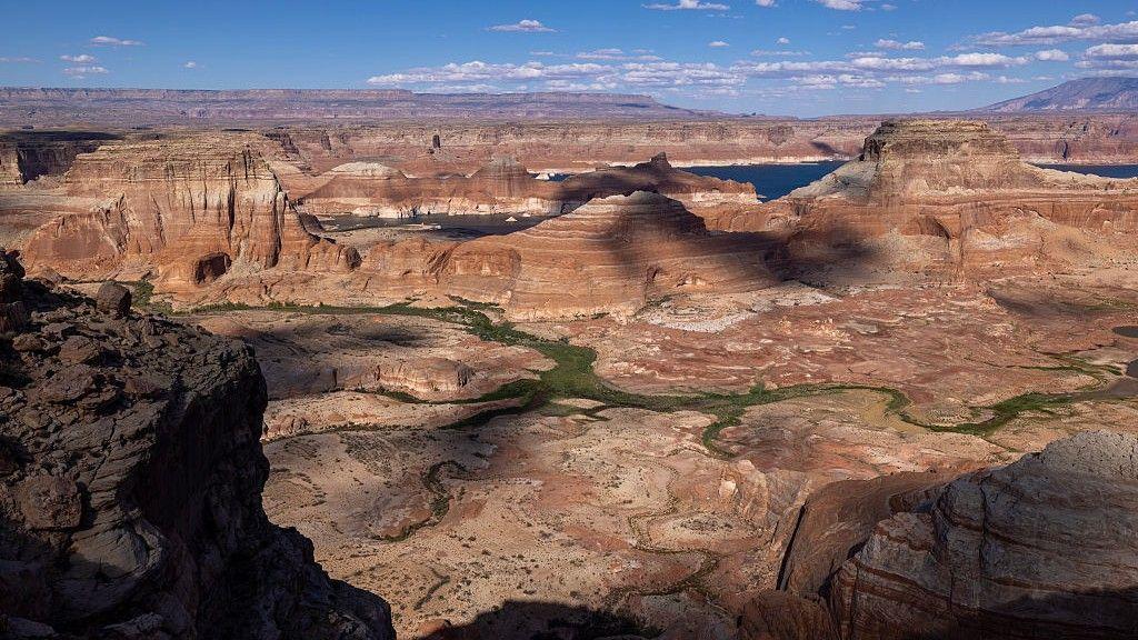 Il fiume Colorado perde più falde in alto che in basso durante la siccità