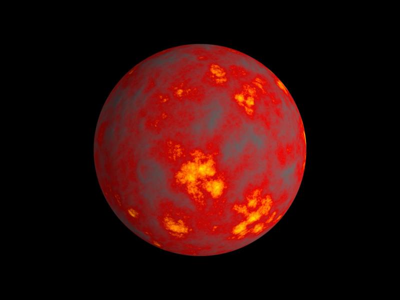None Il nucleo terrestre rilascia materiali negli strati superiori, creando acqua