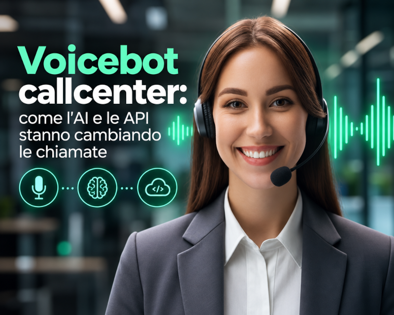 Voicebot callcenter: come l’AI e le API stanno cambiando le chiamate